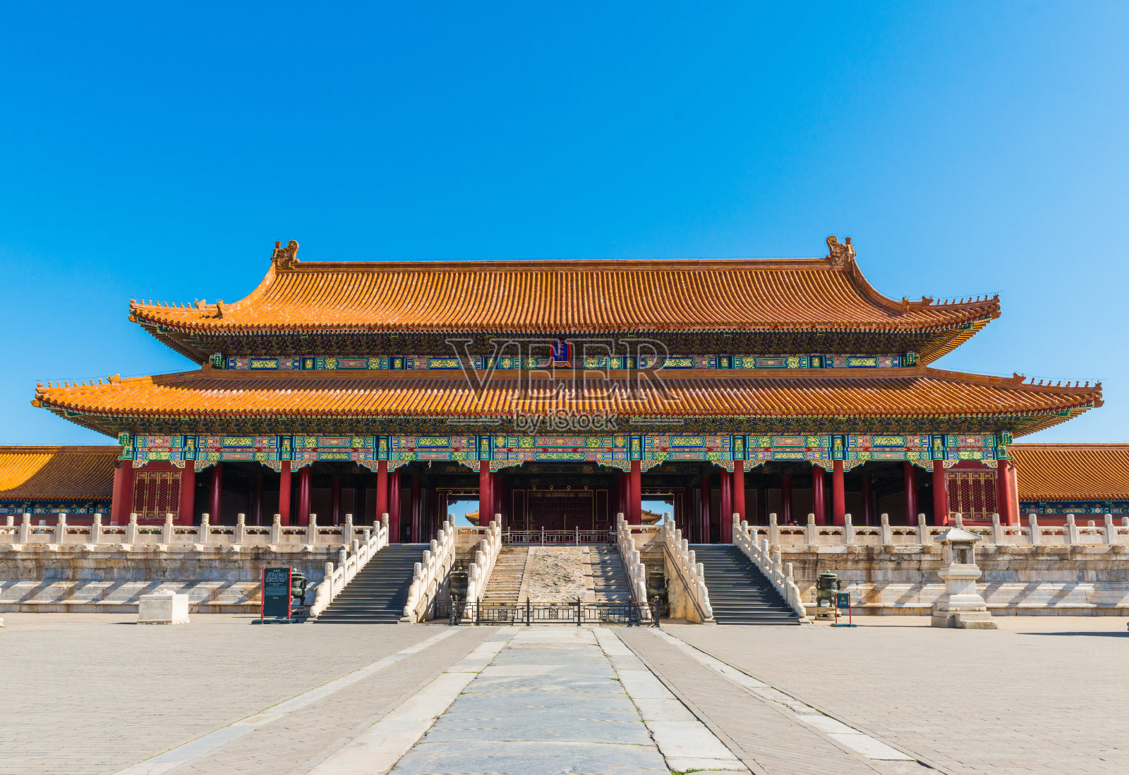 北京紫禁城太和殿照片摄影图片