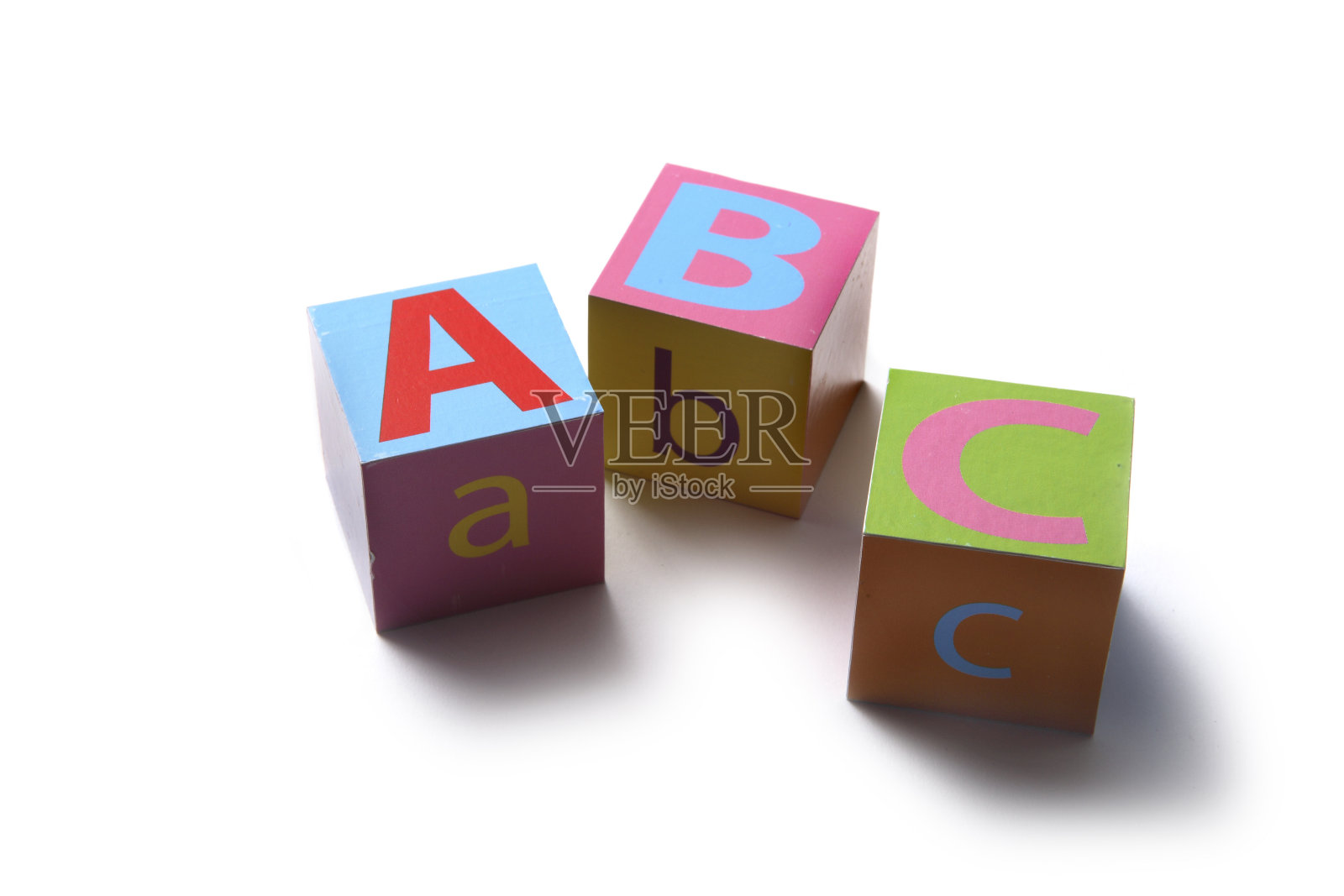 玩具:字母积木ABC照片摄影图片