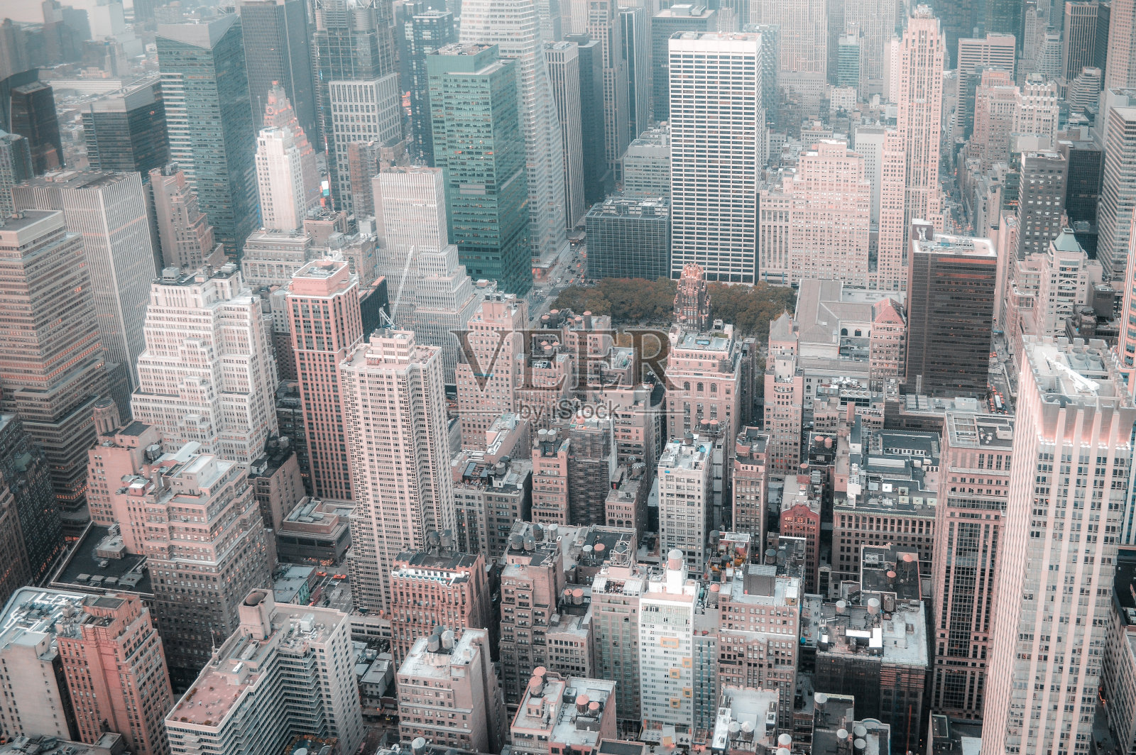纽约曼哈顿城市景观照片摄影图片