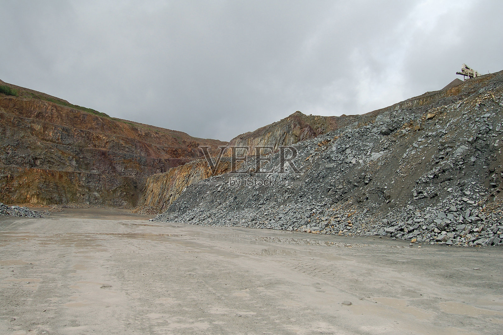 看采石场。矿业照片摄影图片