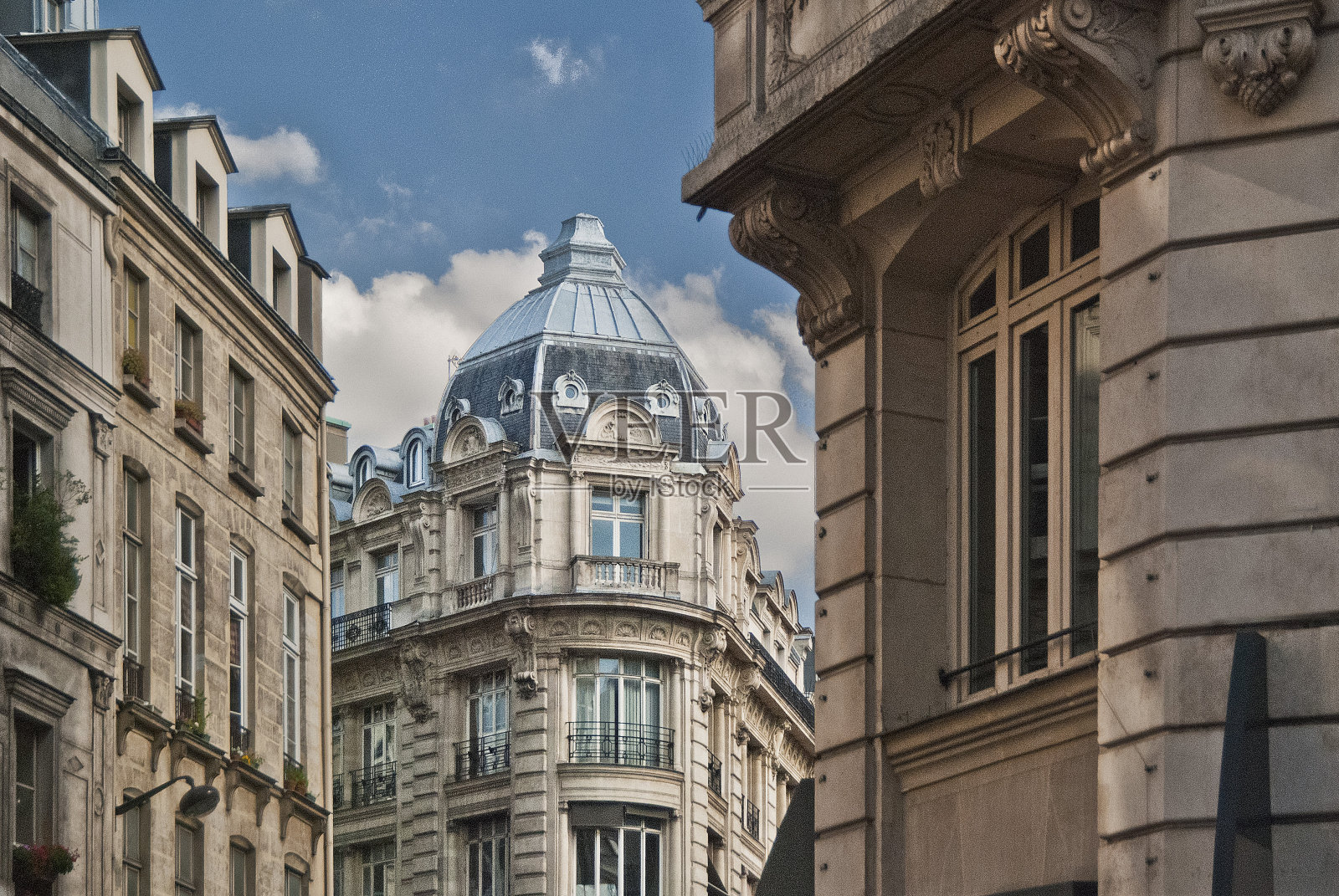 巴黎的建筑照片摄影图片