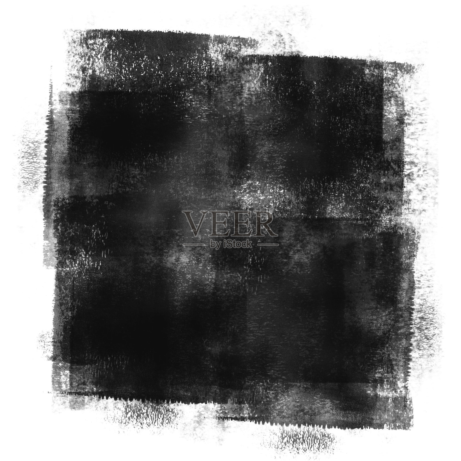 黑色油漆Grunge纹理插画图片素材