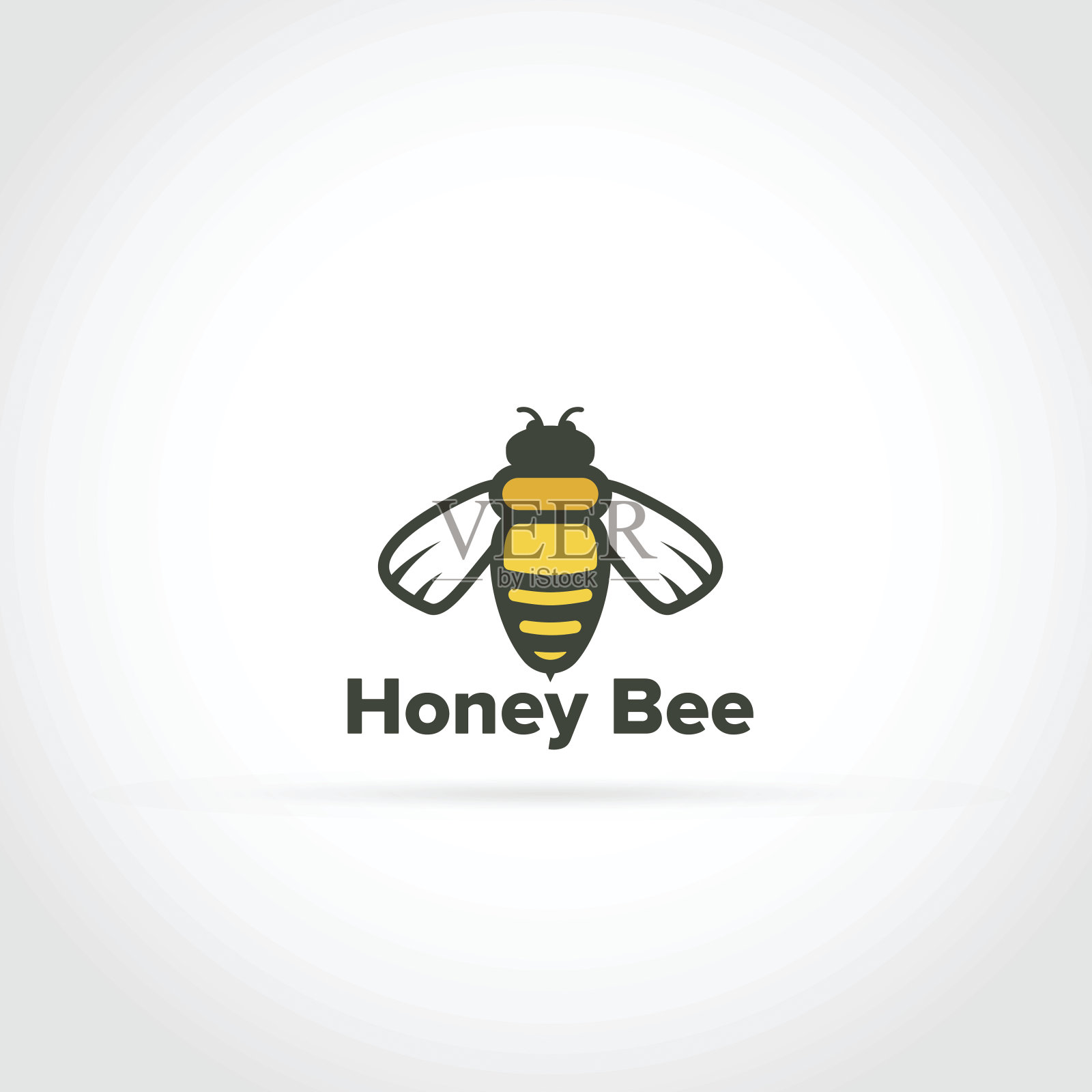 蜂蜜的象征插画图片素材
