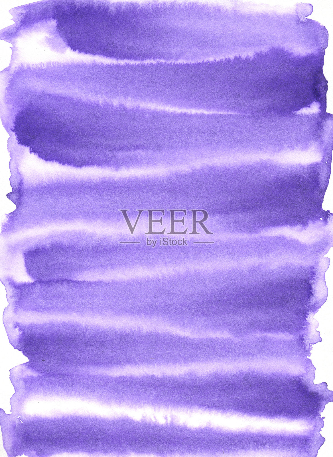 水彩紫色背景。墨水插画图片素材