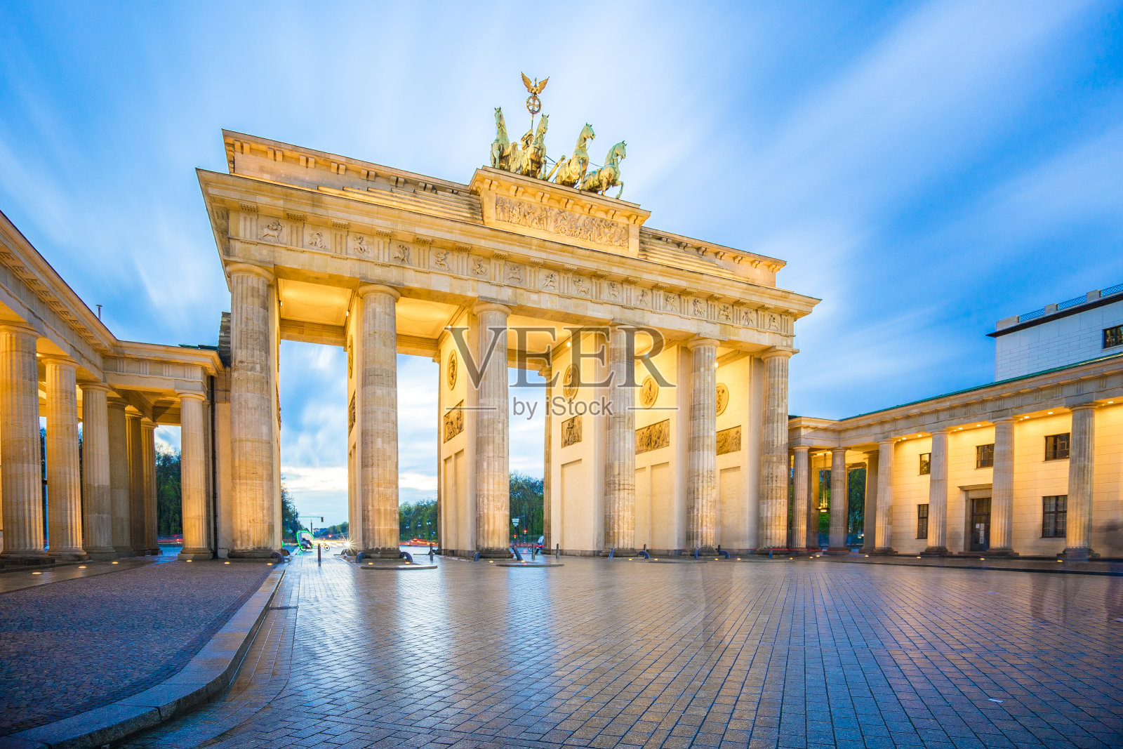 德国柏林的勃兰登堡门照片摄影图片