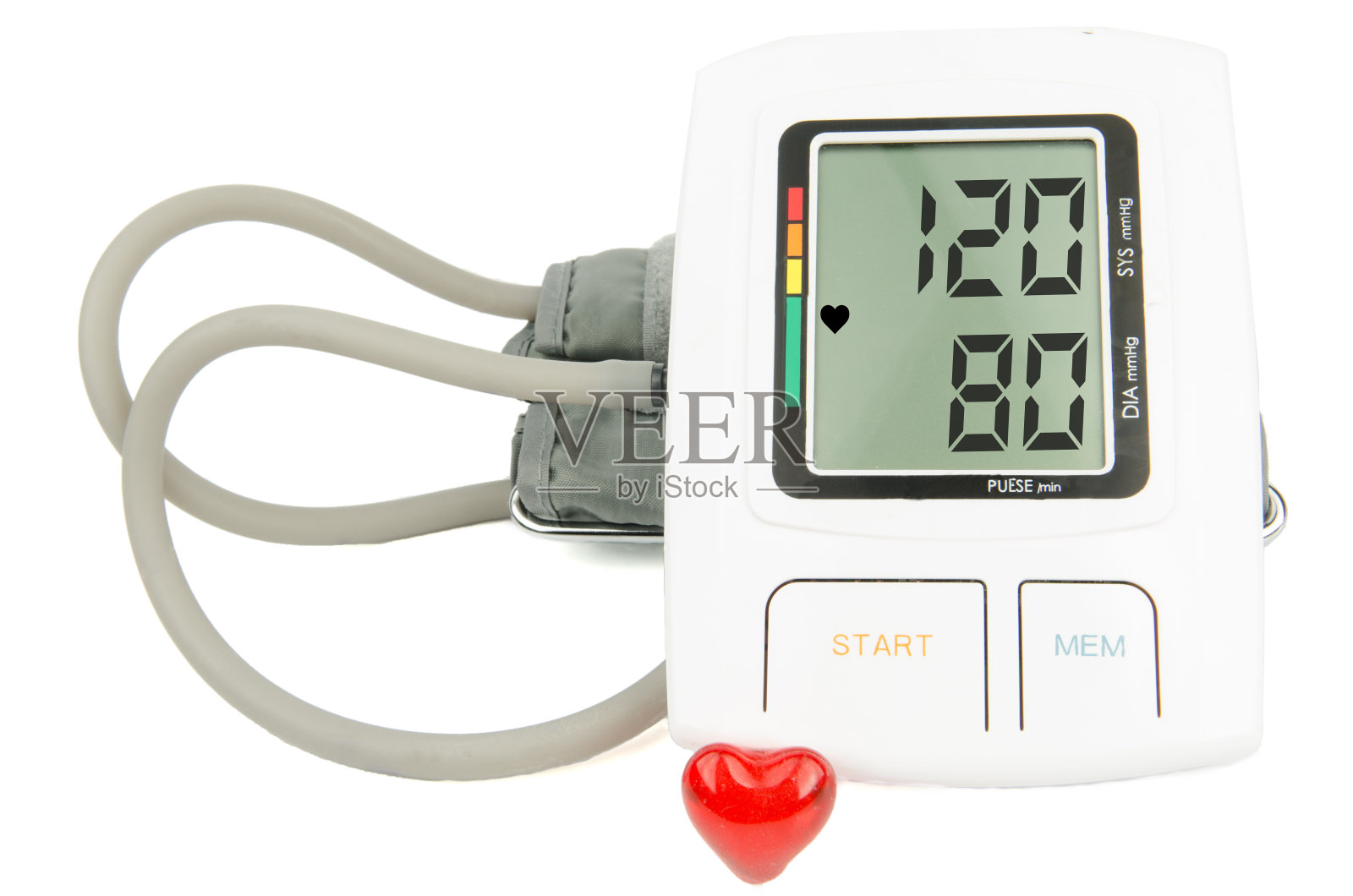 正常血压数字监测器照片摄影图片