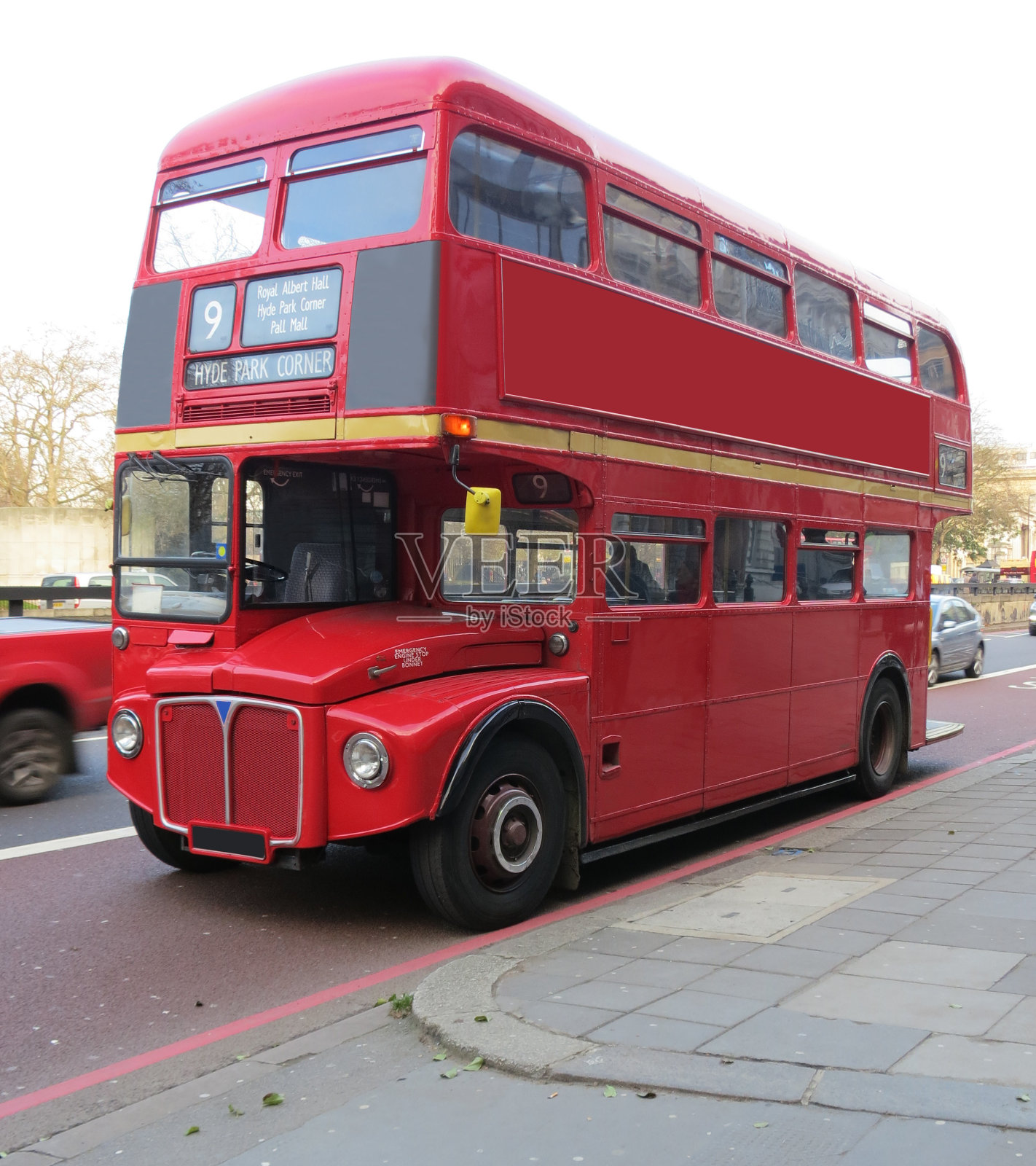 老伦敦红色双层巴士照片摄影图片