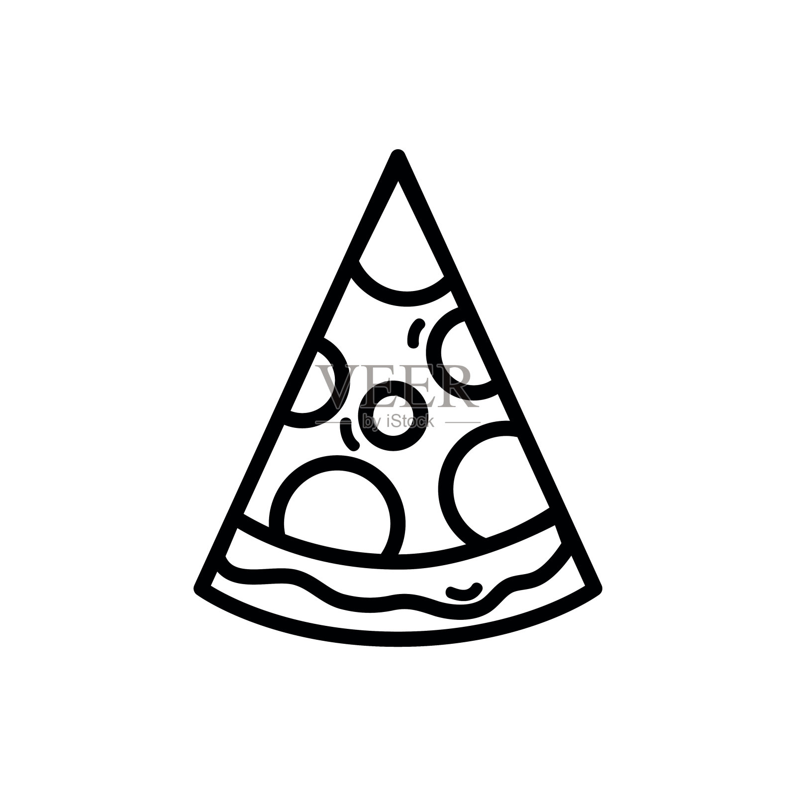 排着美味的披萨设计元素图片
