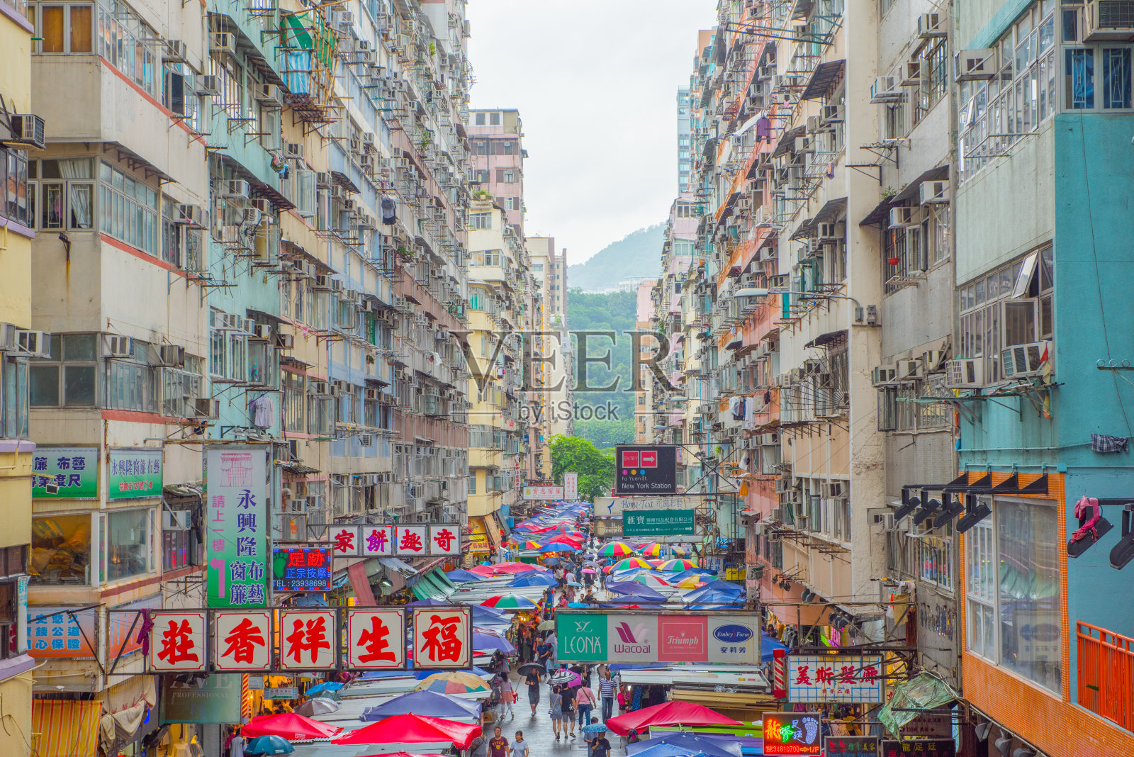 中国香港的街市照片摄影图片