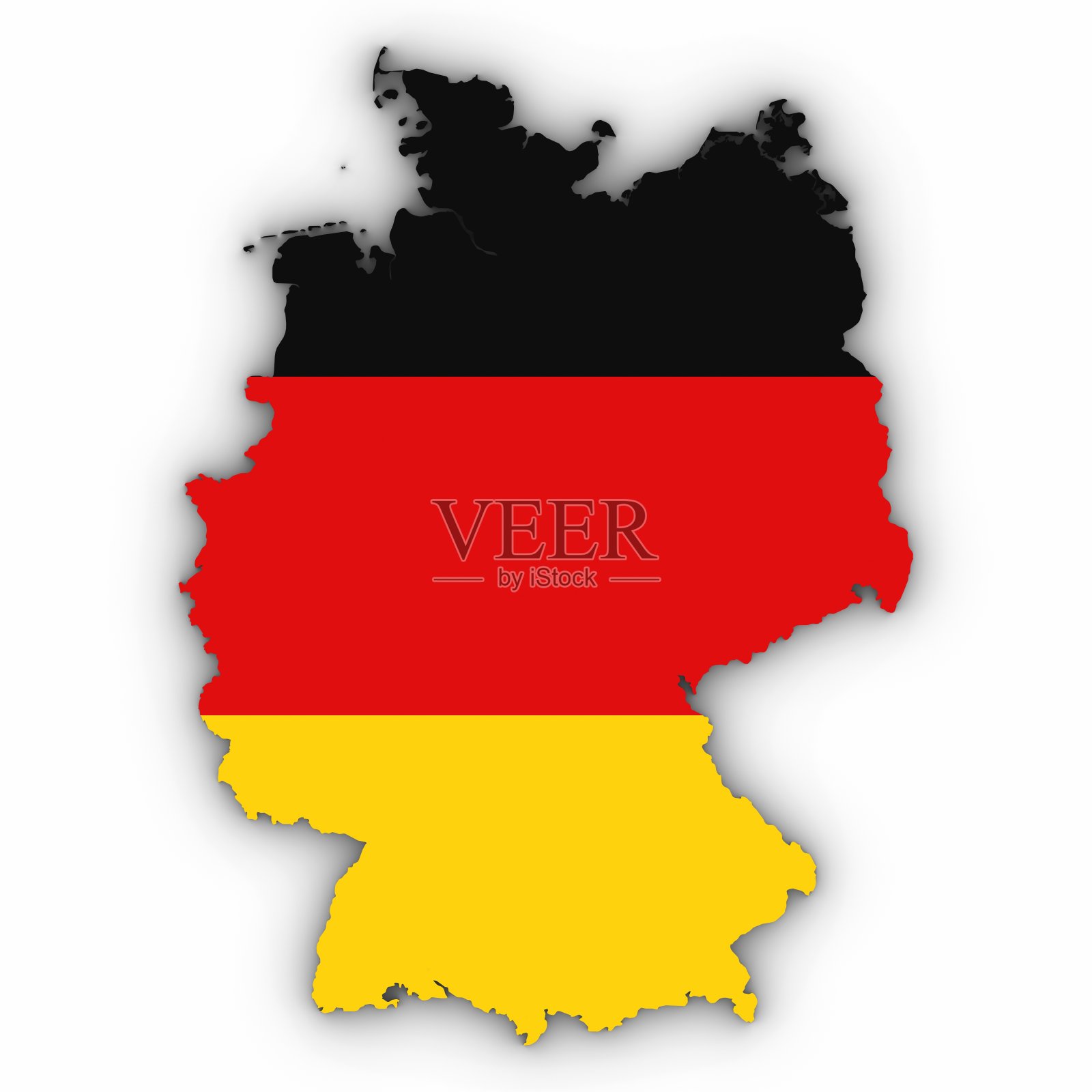 德国政区图 - 德国地图 - 地理教师网
