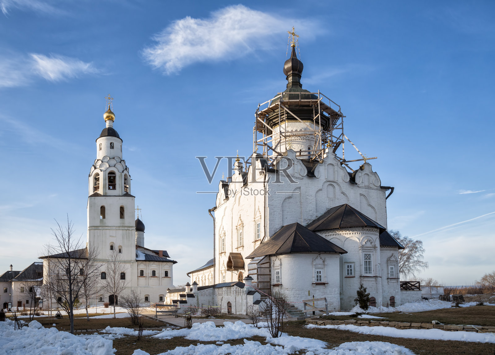 假设修道院,Sviyazhsk照片摄影图片