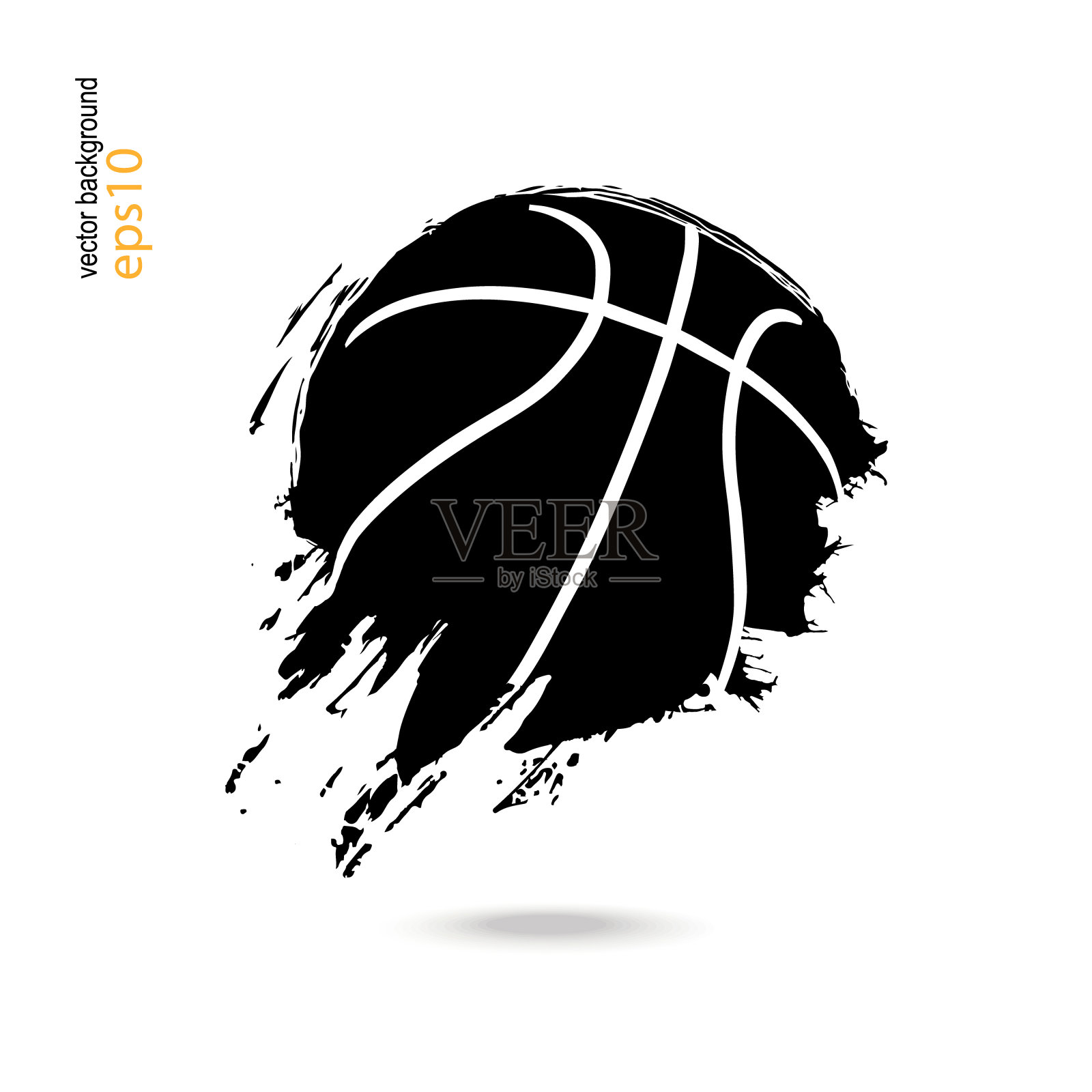 篮球。运动抽象球插画图片素材