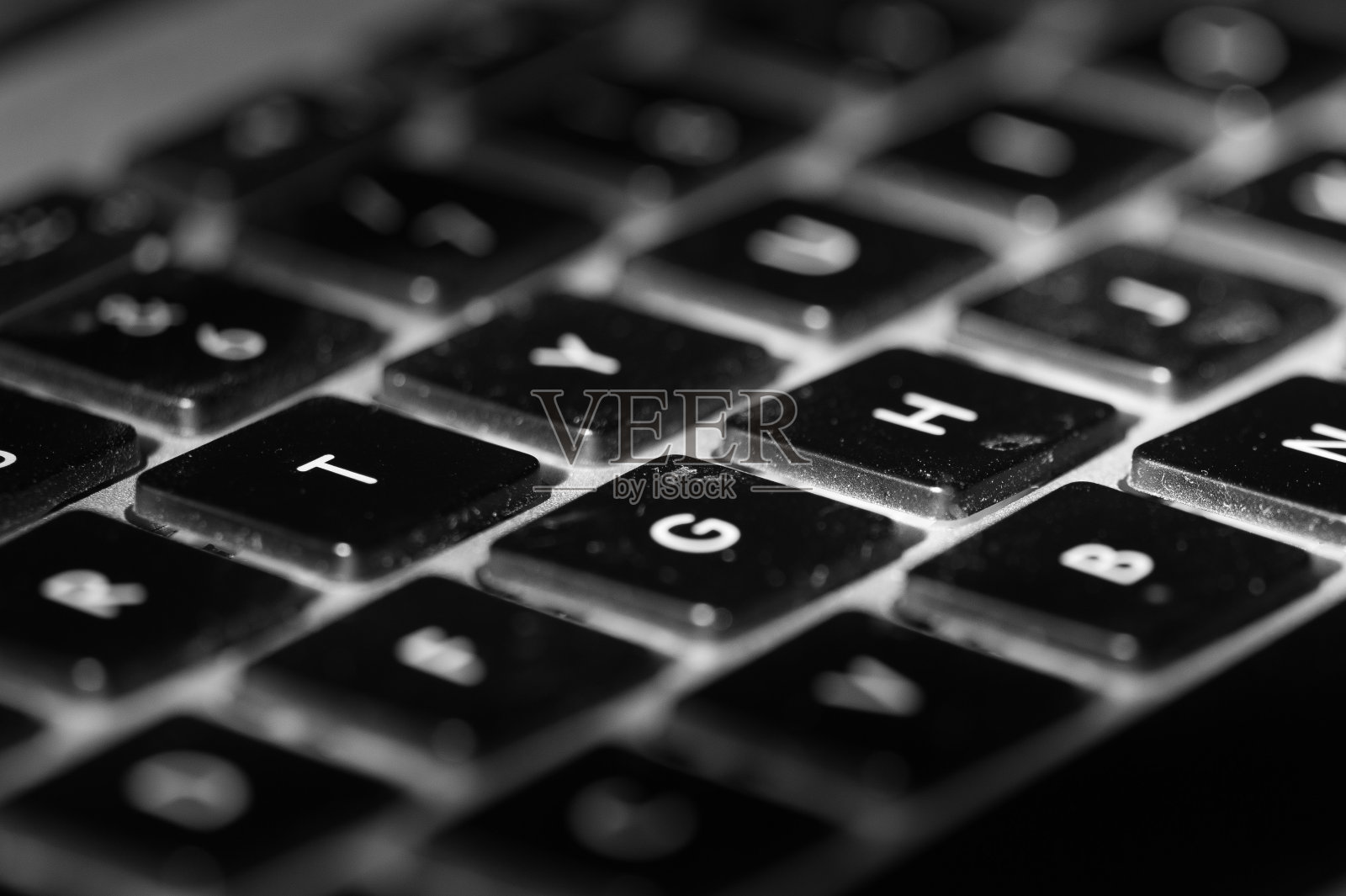 笔记本电脑键盘按键的详细信息照片摄影图片