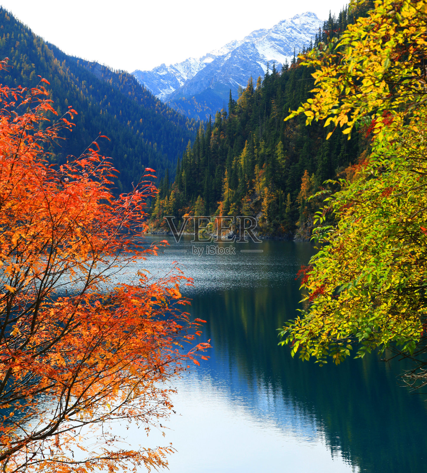 中国多彩的秋天照片摄影图片