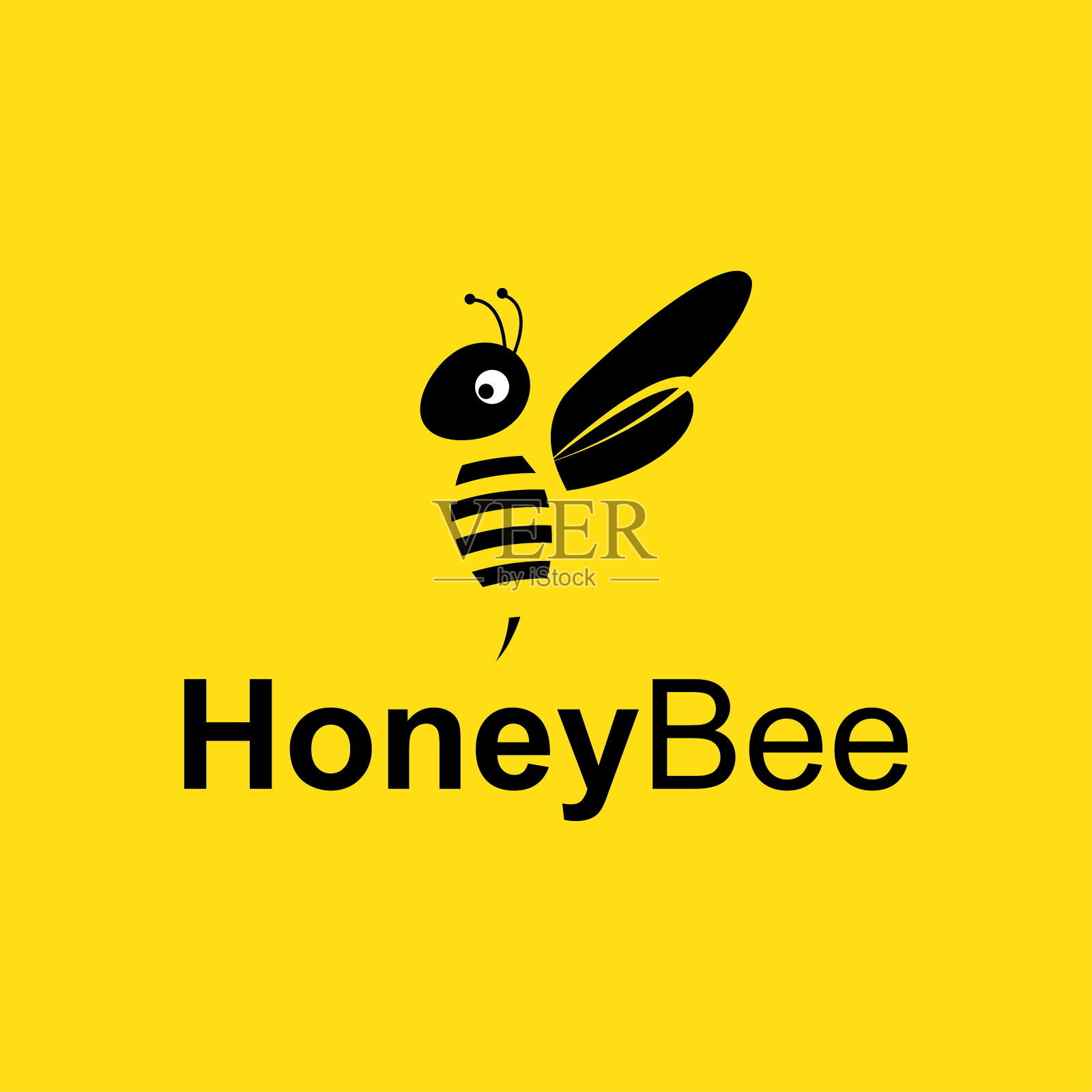 蜜蜂的设计插画图片素材