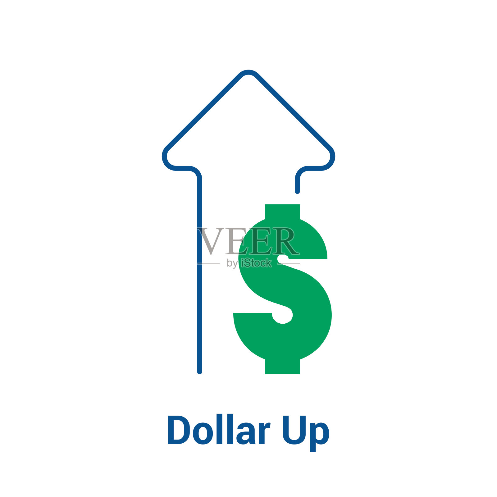美元汇率上升。向量,向量设计元素图片