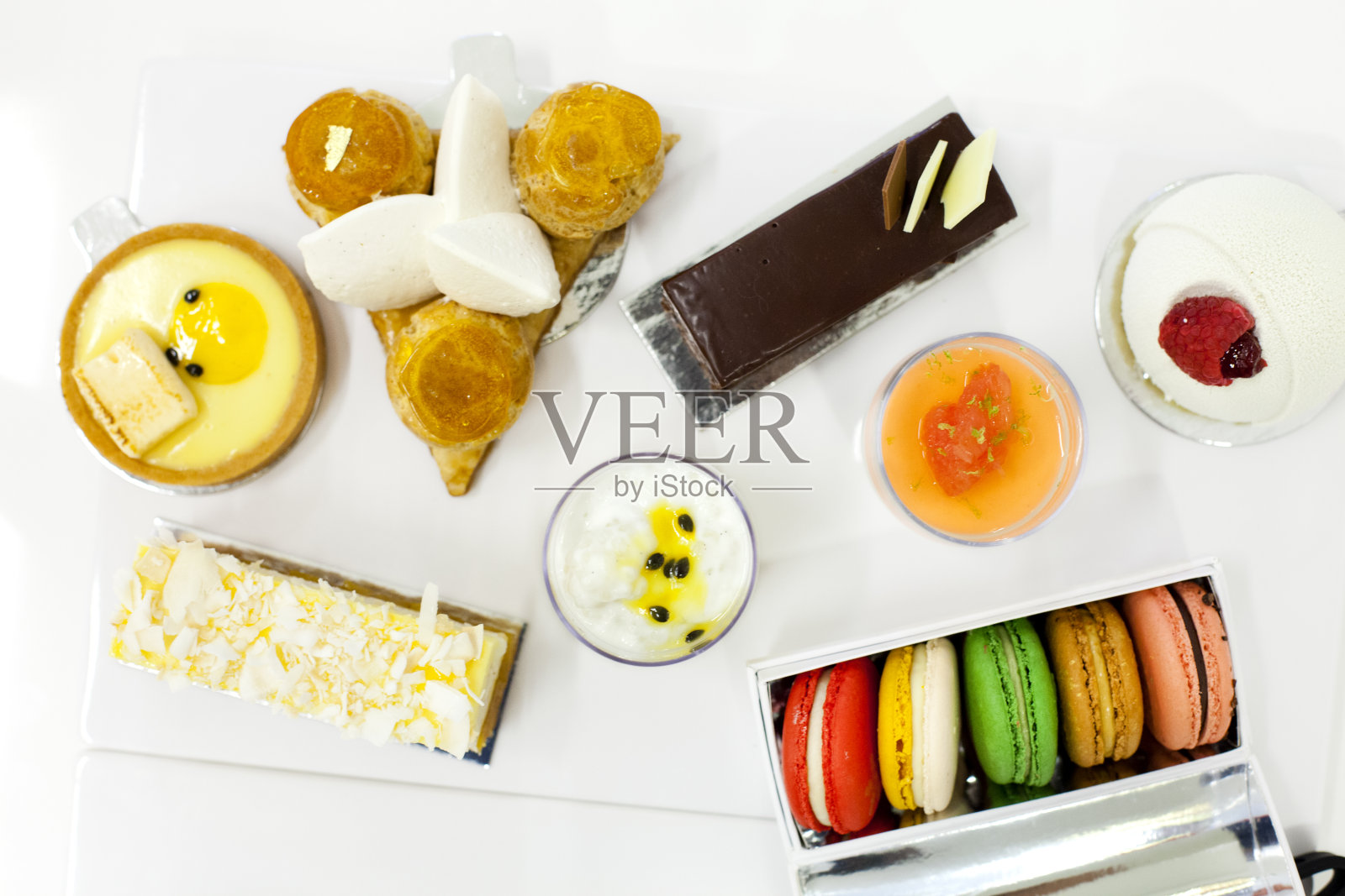 法式糕点和甜点照片摄影图片