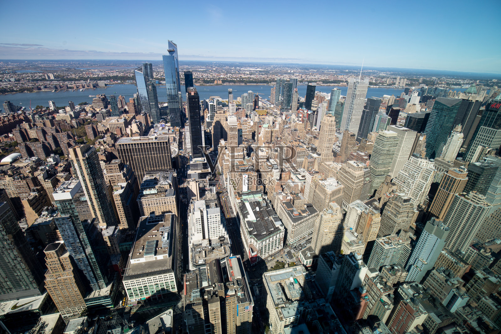 曼哈顿天际线照片摄影图片