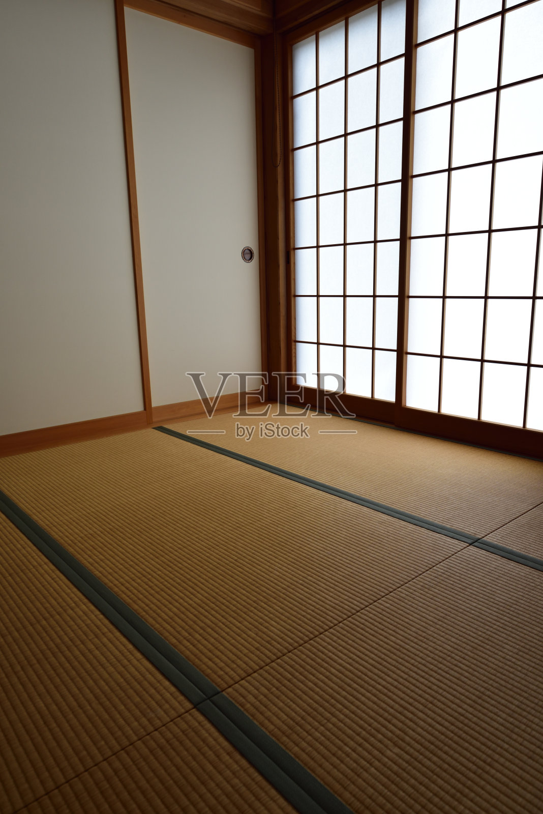日式的房间照片摄影图片