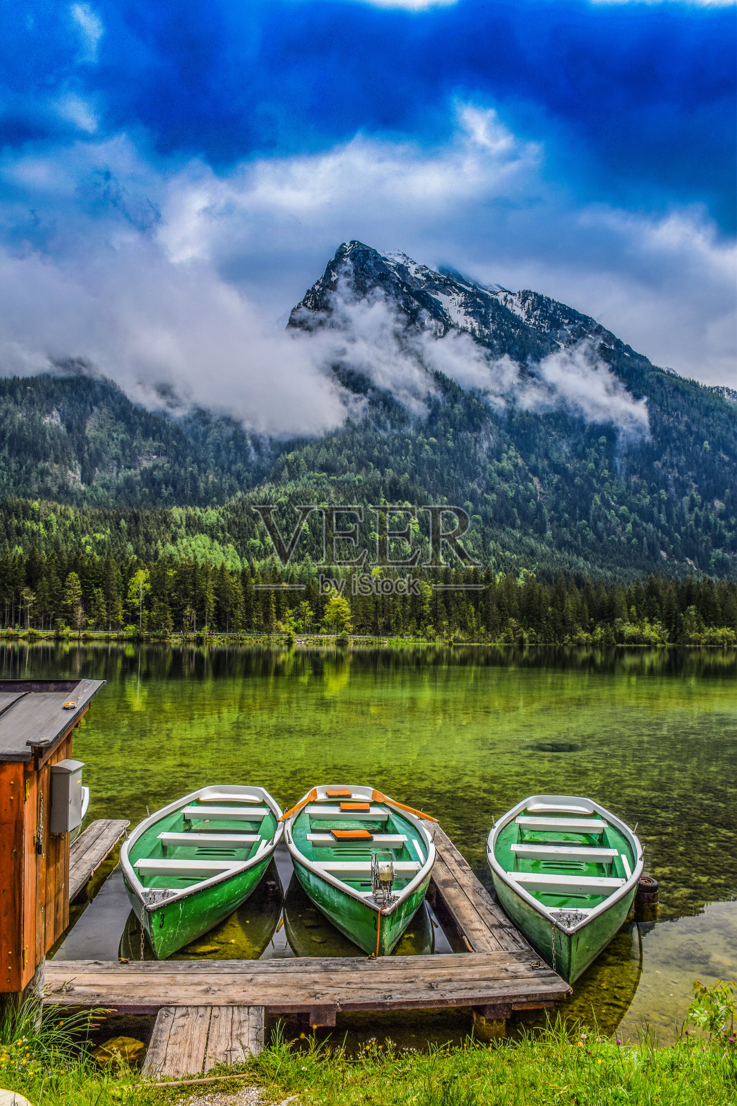 奥地利内陆湖照片摄影图片