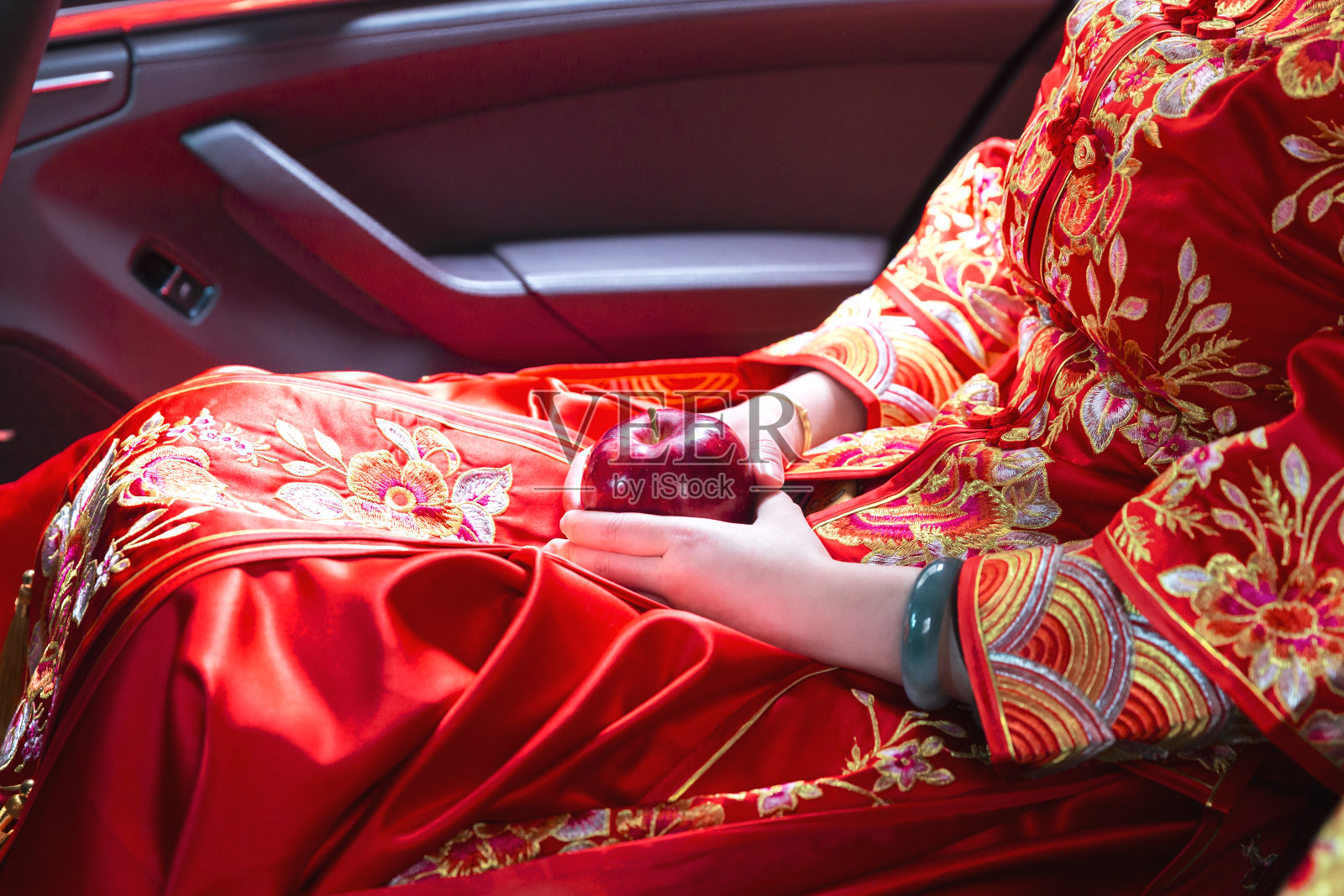 中国婚礼的习俗和装饰照片摄影图片