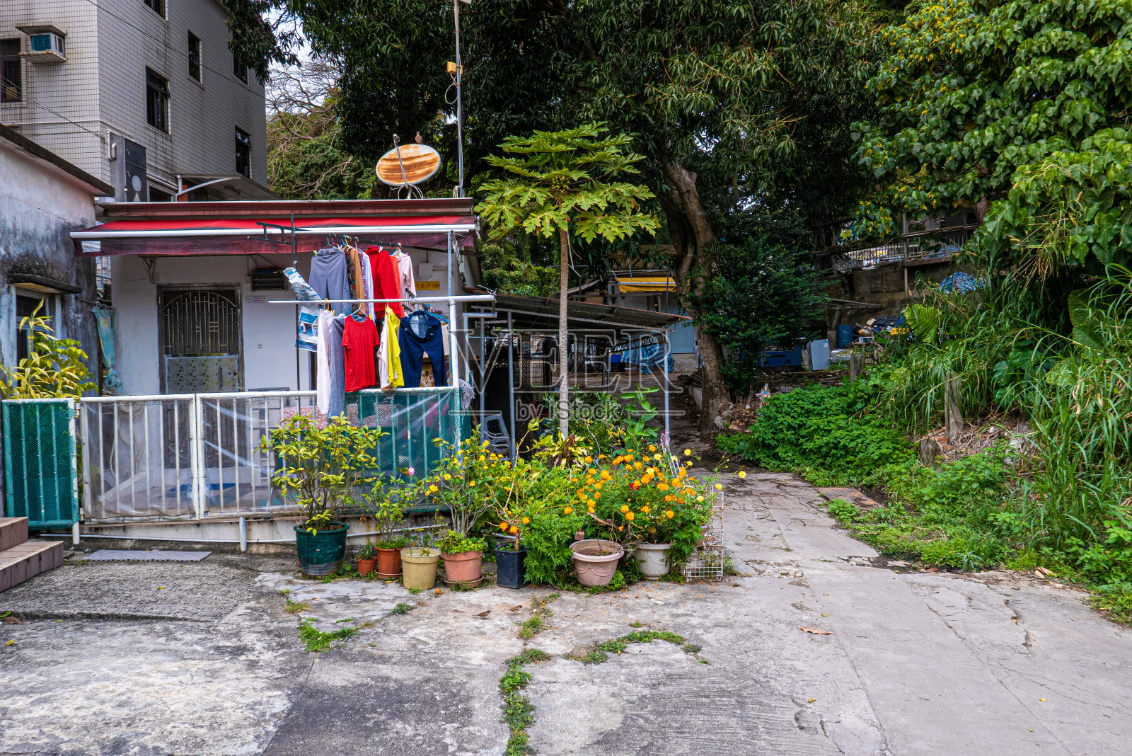 香港南丫岛的房子照片摄影图片