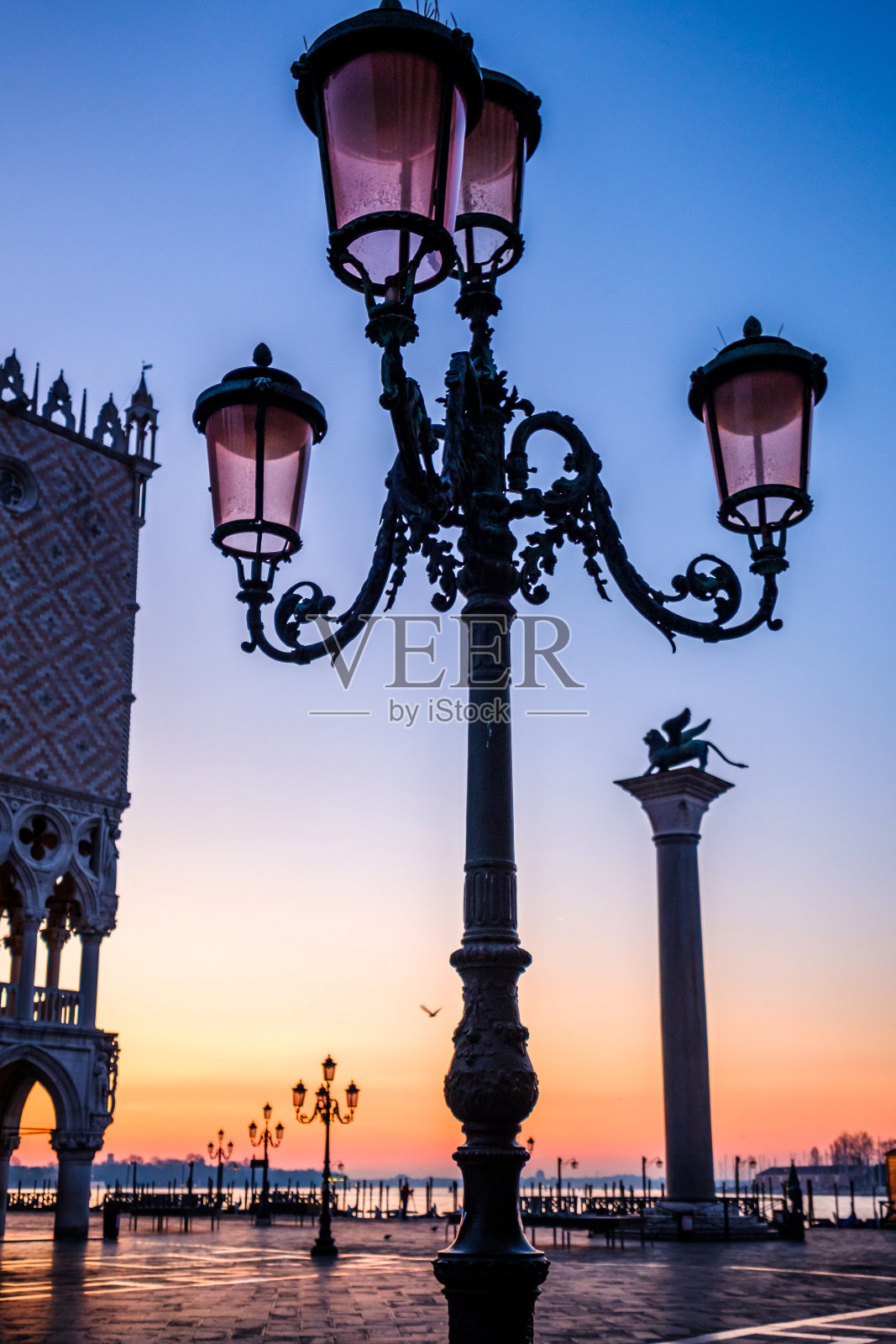 威尼斯的圣马可广场照片摄影图片