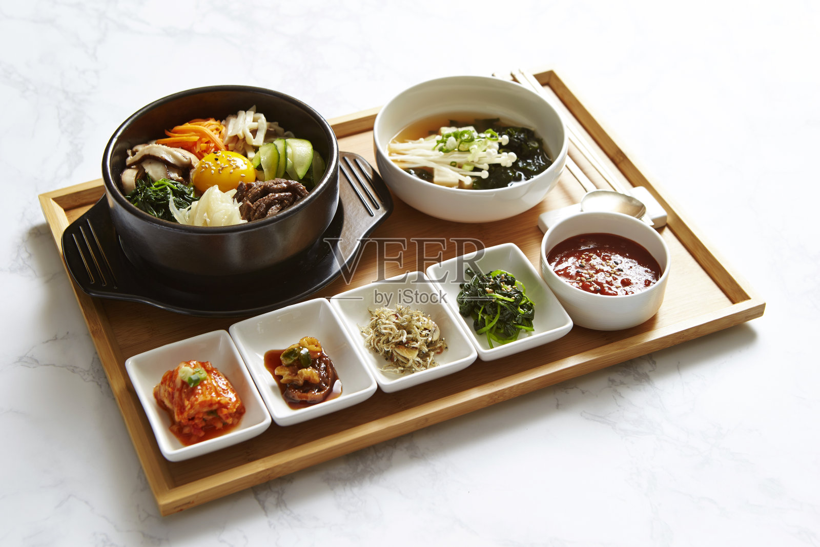 韩国传统食物照片摄影图片
