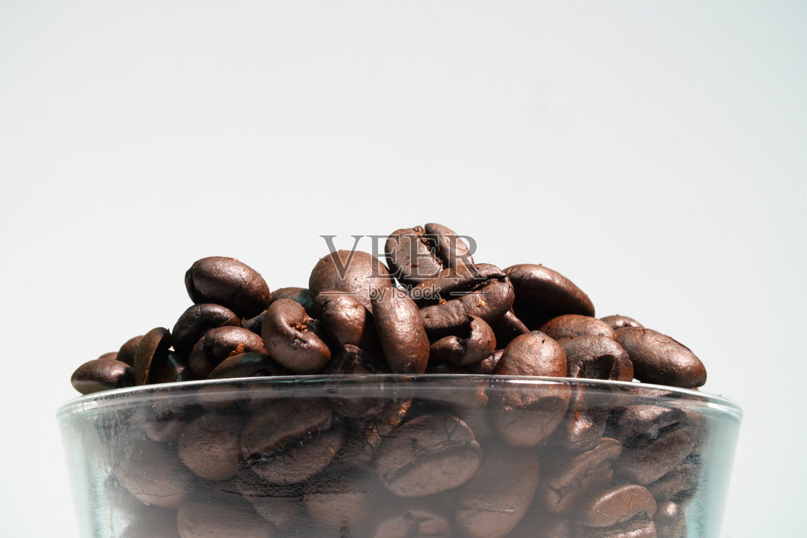 阿拉伯黑咖啡豆烘焙健康饮品照片摄影图片