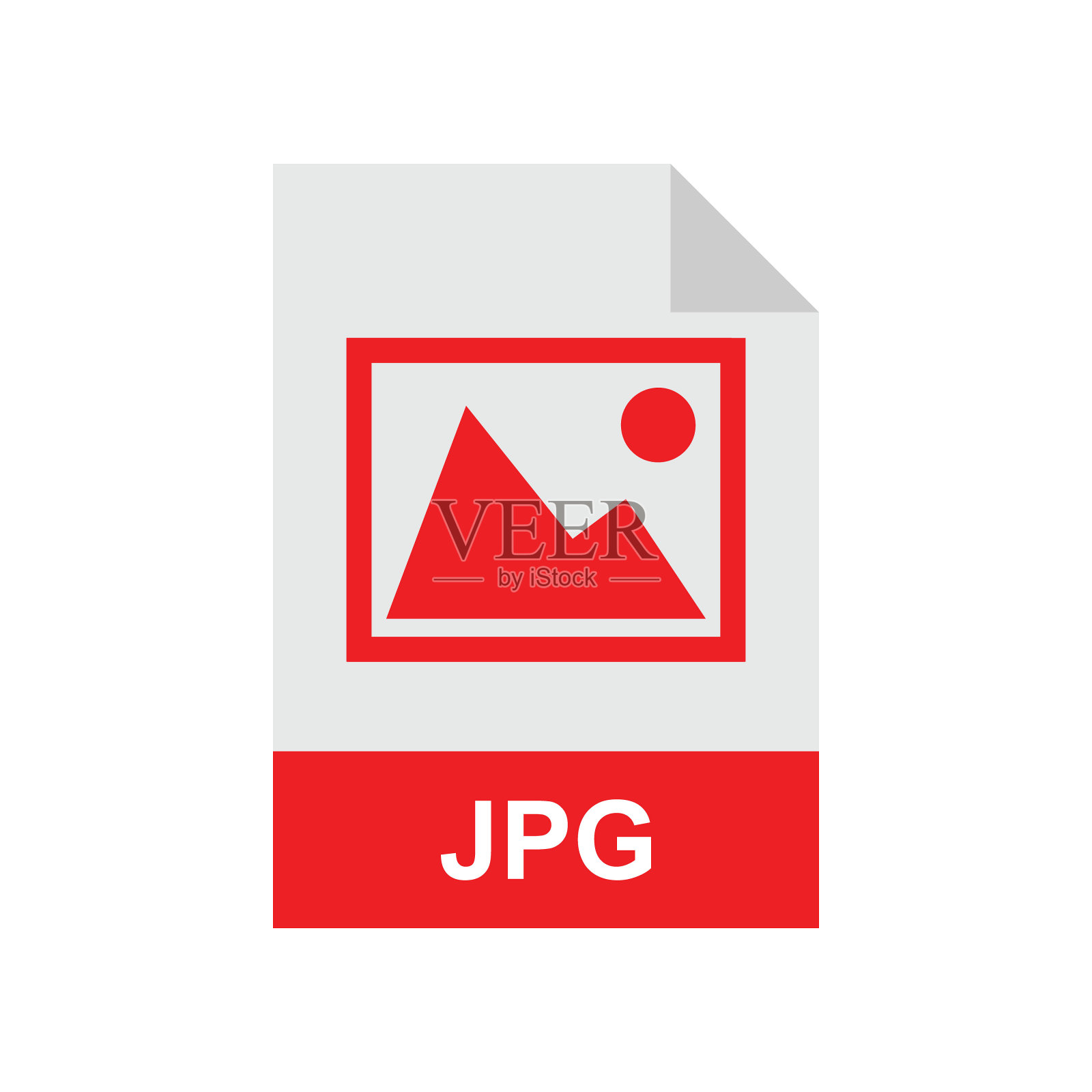 JPG格式文件插画图片素材