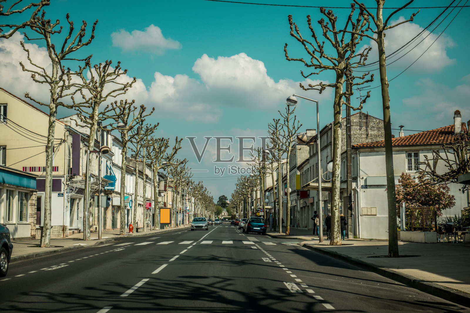 圣波伊图街 - 法国查伦特斯照片摄影图片