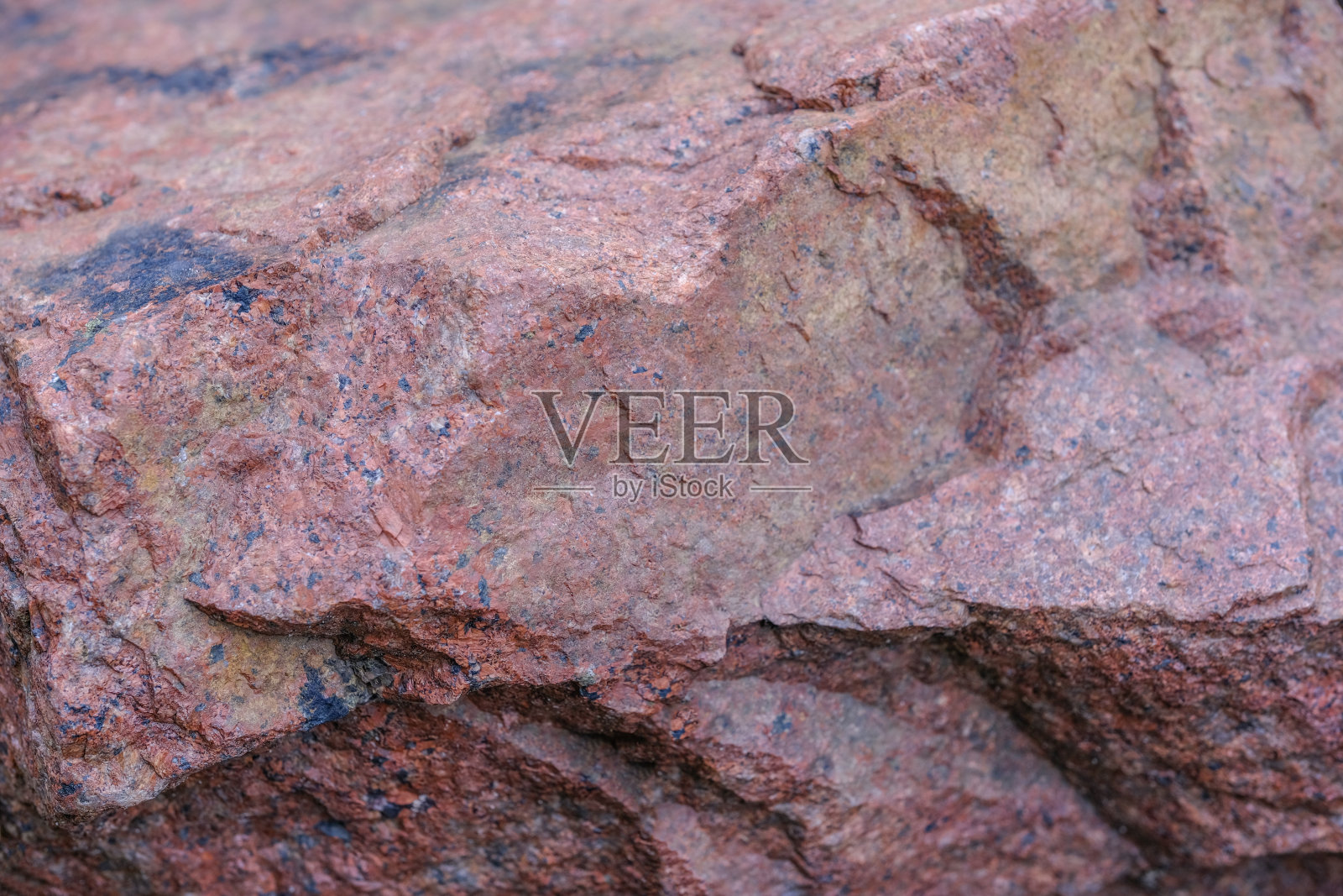 天然石材红色花岗岩照片摄影图片