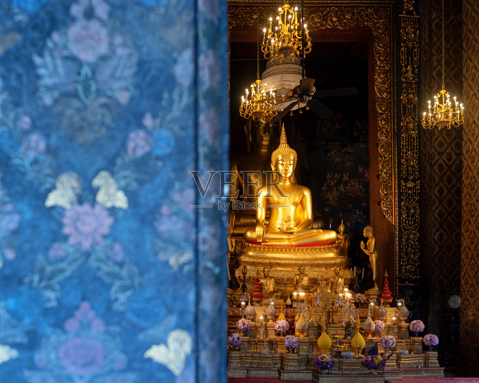 宝旺寺的佛像照片摄影图片