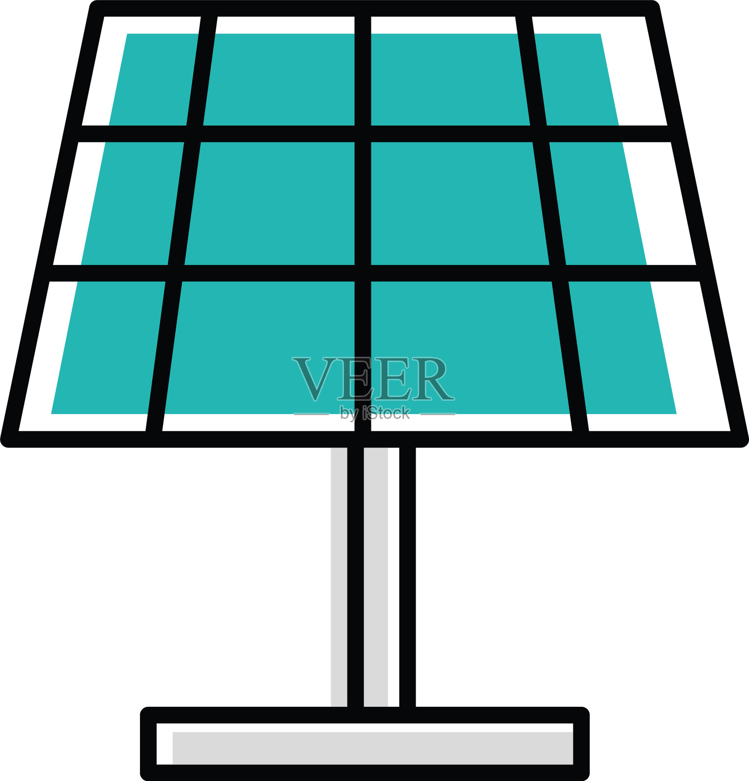 太阳能面板图标设计元素图片