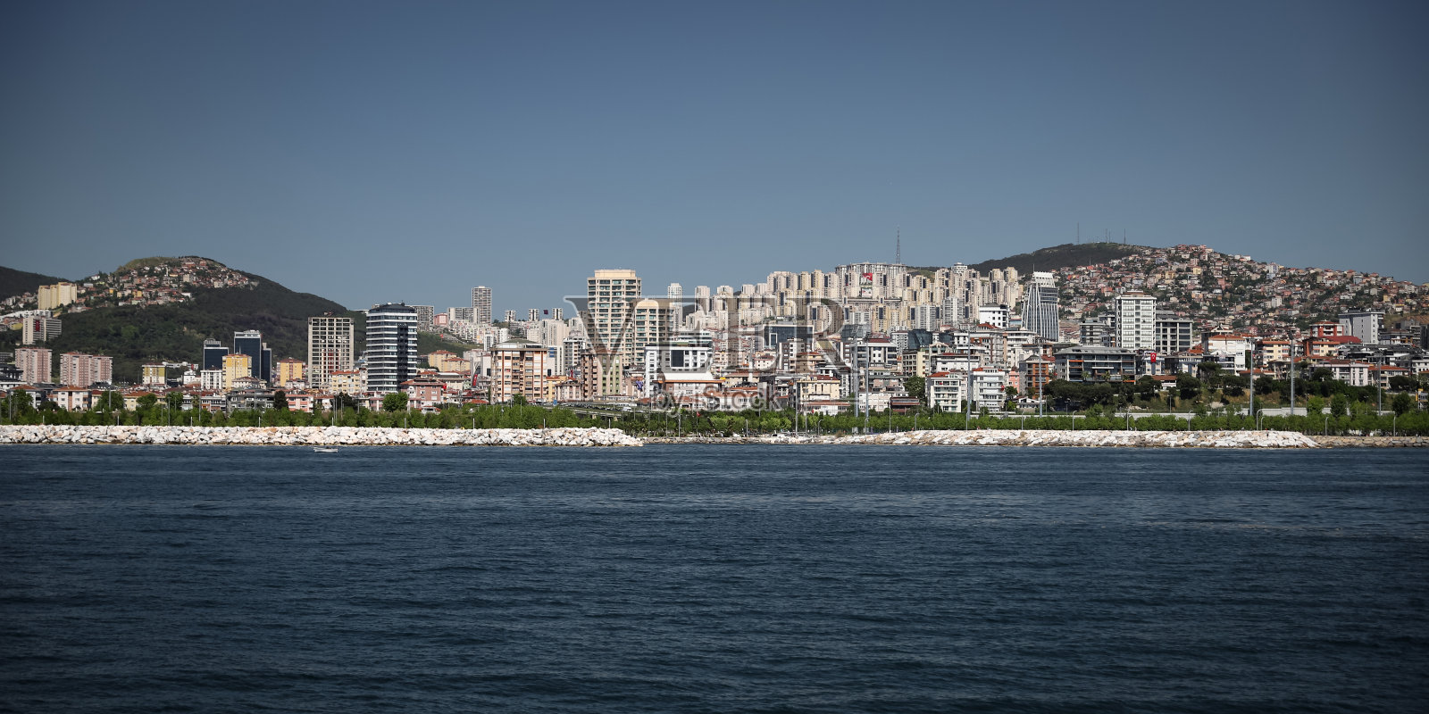 建筑位于土耳其伊斯坦布尔市的亚洲一侧照片摄影图片