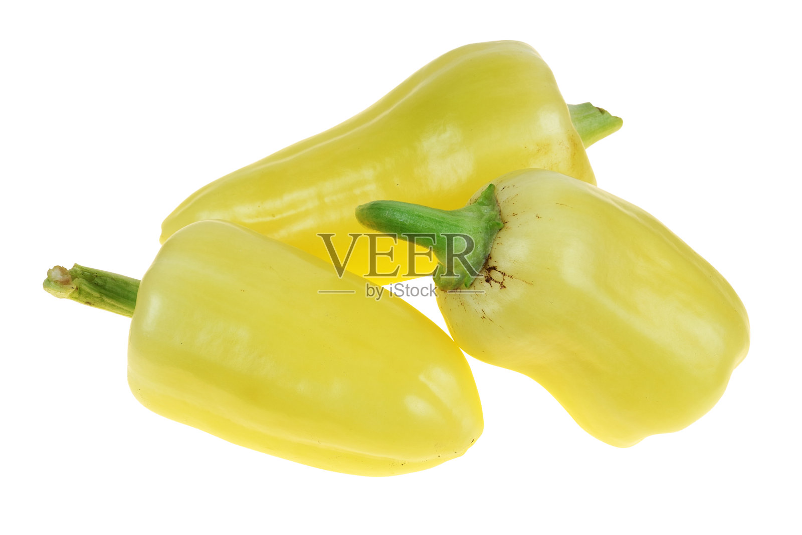 黄色蔬菜甜辣椒。孤立的照片摄影图片