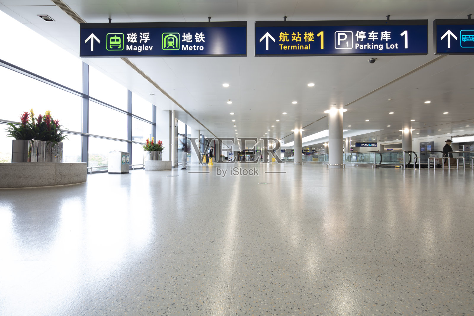 上海浦东国际机场照片摄影图片