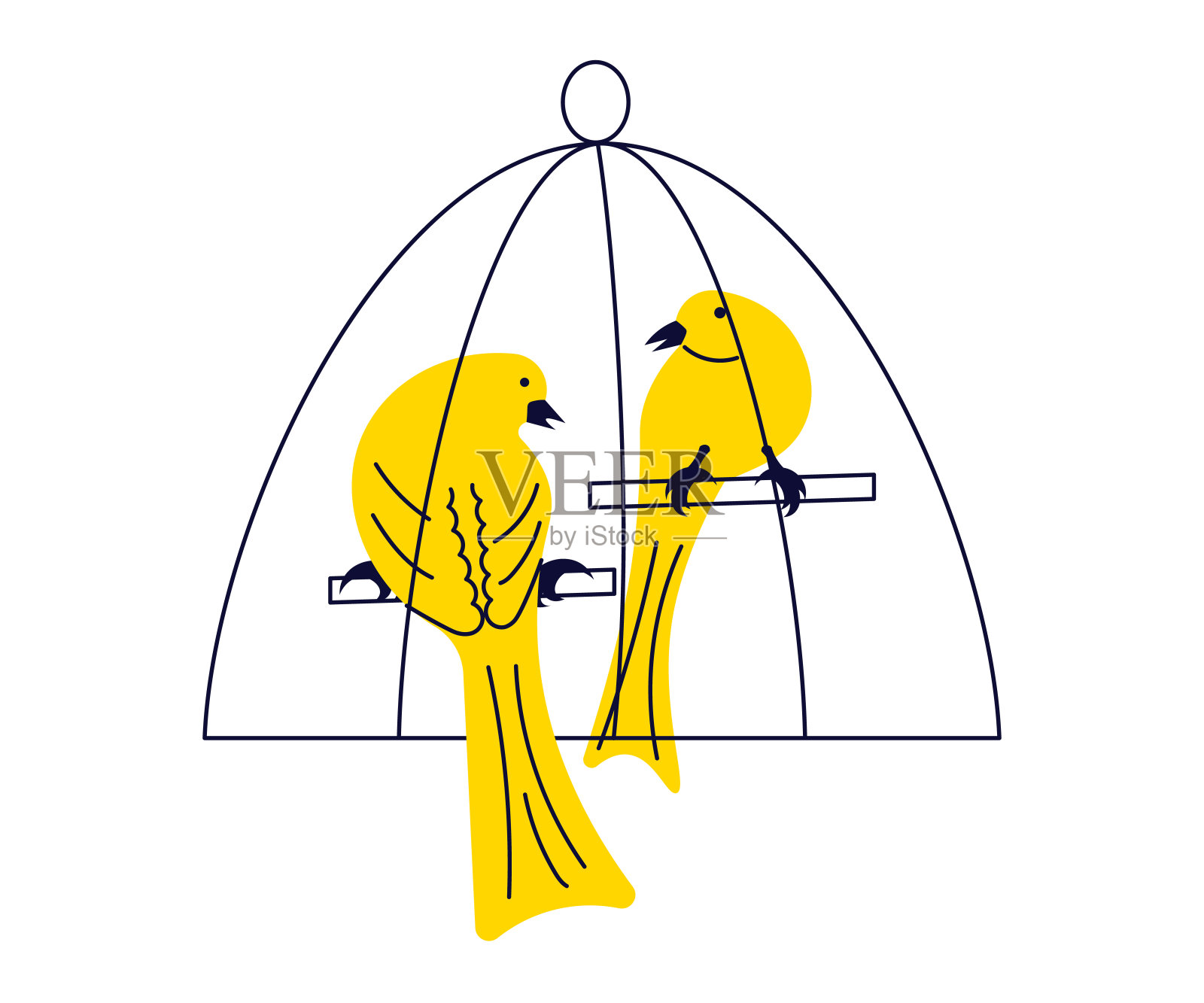 在被隔绝的一只金黄笼子的金丝雀 库存图片. 图片 包括有 金黄, 工作室, 视图, 一个, 双翼飞机, 逗人喜爱 - 136363531