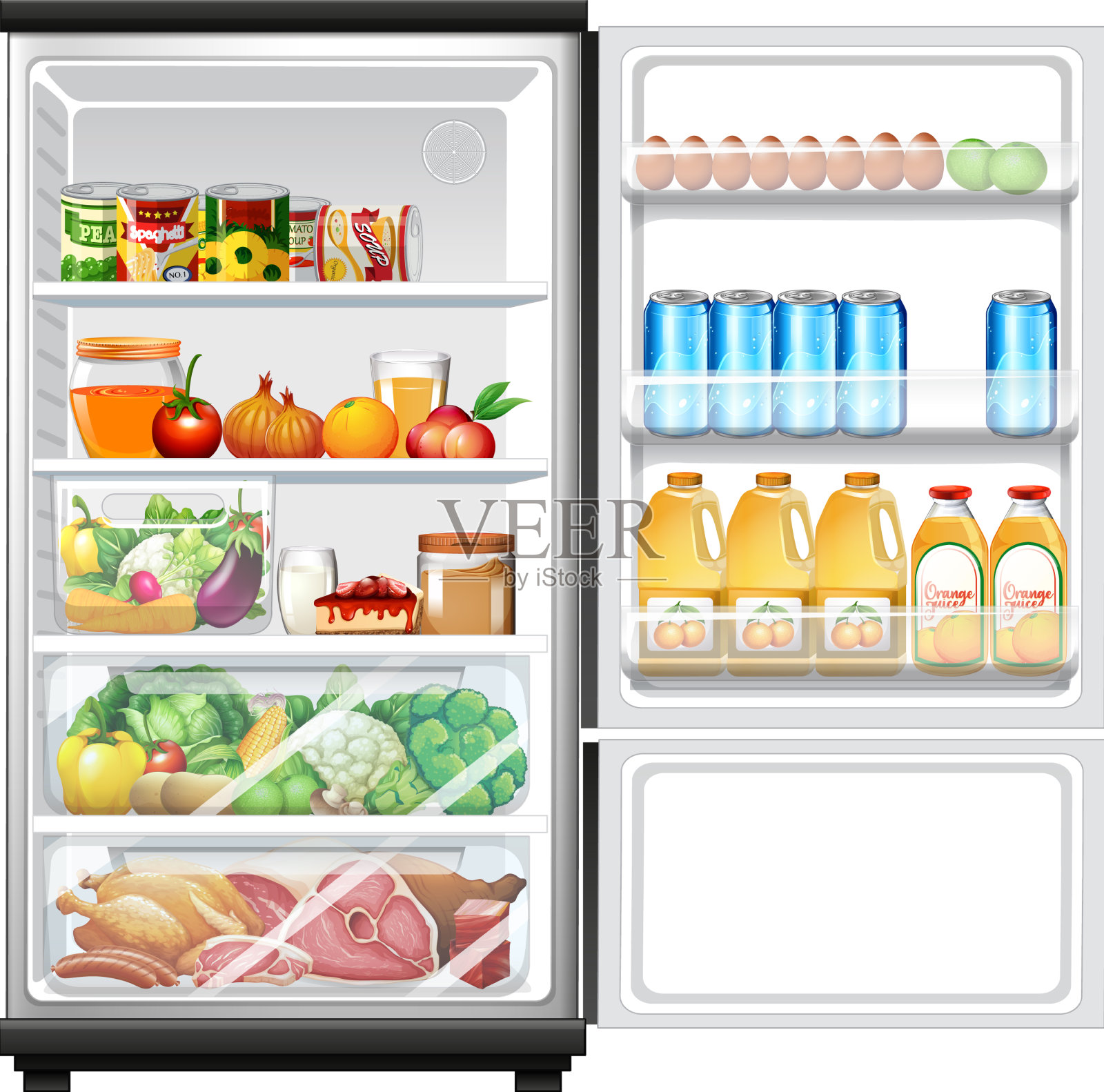 冰箱蔬菜图片大全-冰箱蔬菜高清图片下载-觅知网