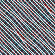 无缝几何抽象图案粉红色蓝色勃艮第斜波条纹棉布设计。向量插画图片