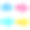 水彩组孤立在一个白色背景彩虹箭头素材图片
