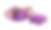 孤立在白色背景上的紫色甘薯素材图片
