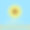 黄色向日葵矢量花插图，夏季和自然植物在一个光的背景。孤立的向日葵在蓝色的光背景下，夏天明亮。平面风格的装饰设计元素。素材图片